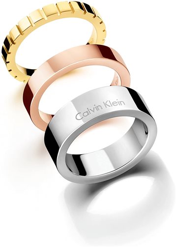 Bague femme best sale calvin klein